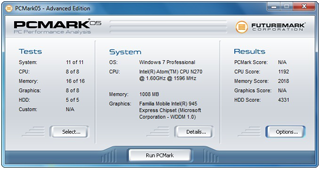 PCMark Sin ReadyBoost